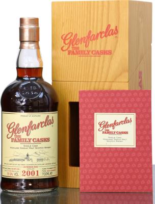 Glenfarclas 2001 The Family Casks Release S16 Sherry Hogshead #2132 58.9% 700ml