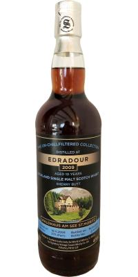 Edradour 2009 SV The Un-Chillfiltered Collection Sherry Butt 373 (Part) Waldhaus am See St. Moritz 46% 700ml