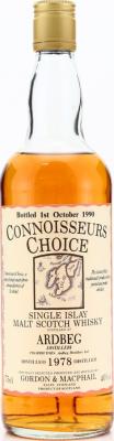 Ardbeg 1978 GM Connoisseurs Choice 40% 750ml