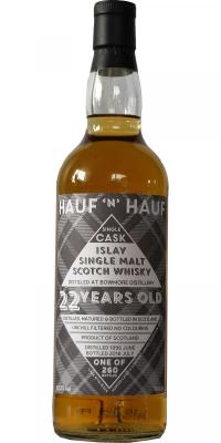 Bowmore 1996 HL Hauf n Hauf Refill Hogshead QoQa.ch 52.3% 700ml