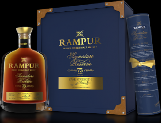 Rampur Signature Reserve Indian Single Malt Whisky #1292 43.9% 700ml