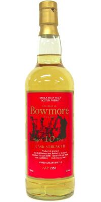 Bowmore 1998 UD Refill Sherry Butt #800034 World Liquor Brutus 53.4% 700ml