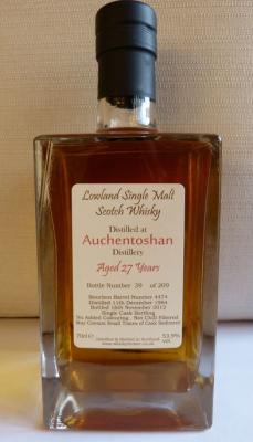 Auchentoshan 1984 WhB Refill Bourbon Barrel #4474 53.9% 700ml