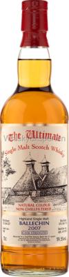 Ballechin 2007 vW The Ultimate Cask Strength 2nd Fill Sherry Butt #169 59.5% 700ml