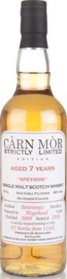 Benrinnes 2008 MMcK Carn Mor Strictly Limited Edition 46% 700ml