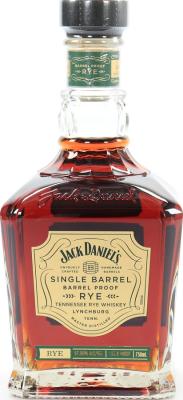 Jack Daniel's Single Barrel Barrel Proof Rye New American Oak 65.95% 750ml