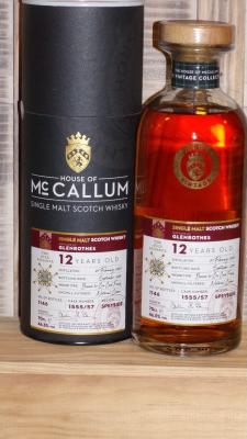 Glenrothes 2007 HoMc The Vintage Collection 12yo 1555/57 46.5% 700ml