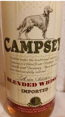 Campsey Blended Whisky Auchan Supermarche 40% 350ml
