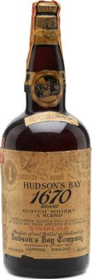 Hudson's Bay 15yo 1670 Blended Scotch Whisky 43% 750ml
