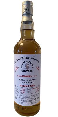 Ardmore 2009 SV The Un-Chillfiltered Collection Cask Strength Bourbon Barrel after Islay 58.7% 700ml