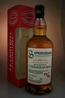 Springbank 24yo CGS4GAMBIA 47.7% 700ml