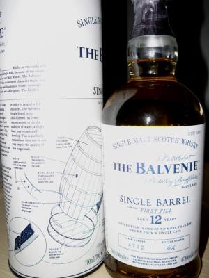 Balvenie 12yo First Fill Bourbon Barrel #4772 47.8% 700ml