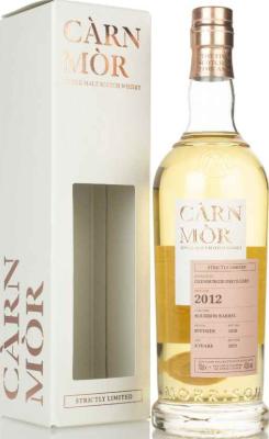 Glenburgie 2012 MSWD Carn Mor Strictly Limited Bourbon Barrel 47.5% 700ml