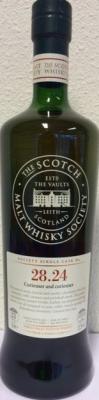 Tullibardine 1990 SMWS 28.24 Curiouser and curiouser 2nd Fill Sauternes Hogshead 28.24 52.2% 700ml