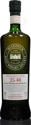 Rosebank 1990 SMWS 25.48 Honey! The dog chewedyo ur shoe 59.9% 700ml