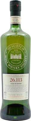 Clynelish 2004 SMWS 26.113 a joy to savour 10yo 1st Fill Bourbon Barrel 58.3% 700ml