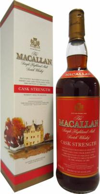 Macallan Cask Strength Red Label Sherry Oak Casks from Jerez 58.6% 750ml