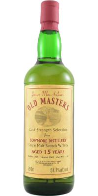 Bowmore 1990 JM Old Master's Cask Strength Selection #1168 51.1% 750ml