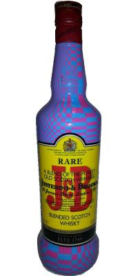 J&B Rare Limited Edition Pattern blue-pink 40% 700ml