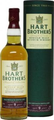 Balmenach 2011 HB Hart Brothers Single Cask Port Pipe 46% 700ml