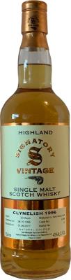 Clynelish 1996 SV Vintage Collection Refill Sherry Butt #8788 43% 750ml