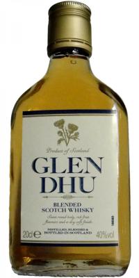 Glen Dhu Blended Scotch Whisky Spar UK Ltd 40% 200ml