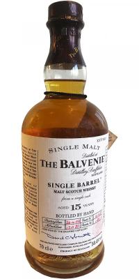 Balvenie 15yo Single Barrel #16168 50.4% 700ml