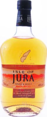 Isle of Jura 10yo Yellow longitudinal label 40% 700ml