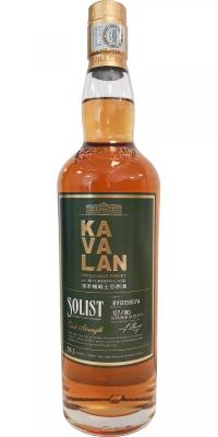 Kavalan Solist ex-Bourbon Cask B111209007A 56.3% 700ml