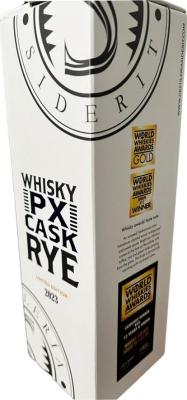 Siderit 5yo PX Cask Rye RYE 46.8% 700ml