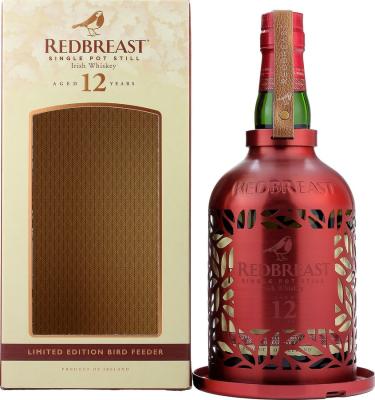 Redbreast 12yo Bird Feeder Bottle Oak Casks Project Wingman Birdlife International 40% 700ml