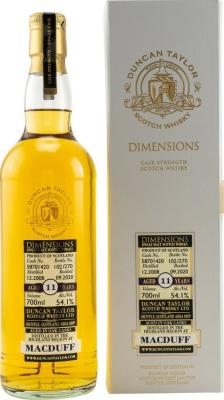 Macduff 2008 DT Dimensions #58701420 54.1% 700ml