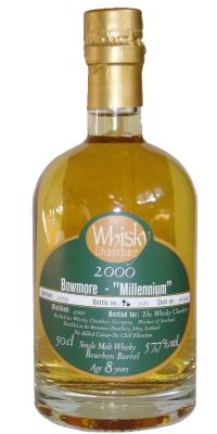 Bowmore 2000 WCh Millennium Bourbon Barrel 57.7% 500ml