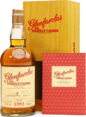 Glenfarclas 1992 The Family Casks Release X Sherry Butt #1710 55.8% 700ml