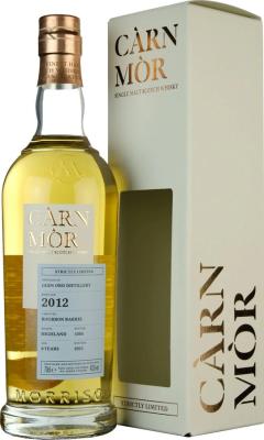 Glen Ord 2012 MSWD Carn Mor Strictly Limited Edition Bourbon Barrel 47.5% 700ml