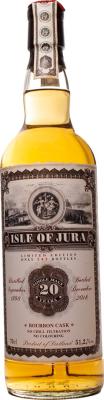 Isle of Jura 1998 JW Old Train Line Bourbon Cask #2137 51.2% 700ml