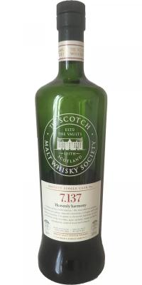 Longmorn 1992 SMWS 7.137 Heavenly harmony Refill Ex-Bourbon Hogshead 54.6% 700ml