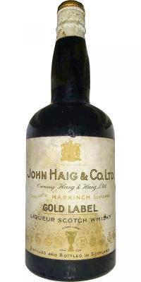 John Haig Gold Label Liqueur Scotch Whisky 43% 750ml