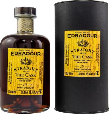 Edradour 2012 Sherry Butt 59.4% 500ml