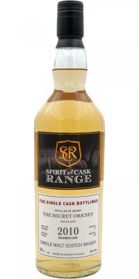 The Secret Orkney 2010 Wx Spirit & Cask Range #19 51% 700ml