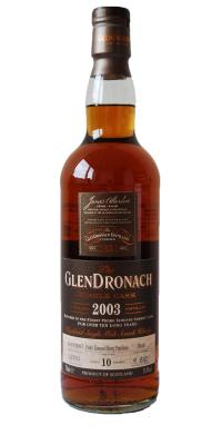 Glendronach 2003 Single Cask Pedro Ximenez Sherry Puncheon #3840 Taiwan Exclusive 55.4% 700ml