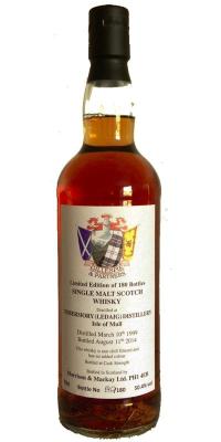 Ledaig 1999 MMcK Gillespie & Partners Vienna 50.4% 700ml