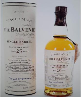 Balvenie 25yo Single Barrel 14456 46.9% 700ml