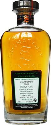 Glenburgie 1983 SV Cask Strength Collection 29yo #9823 54.7% 700ml