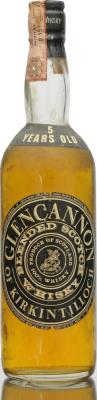 Glencannon 5yo Blended Scotch Whisky Italfiltess Milano Italy 43% 750ml