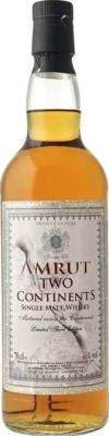 Amrut Two Continents 3rd Edition Refill Bourbon Barrels 46% 700ml