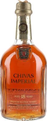 Chivas Brothers 18yo Seagram Italia S.P.A. Milano 43% 700ml