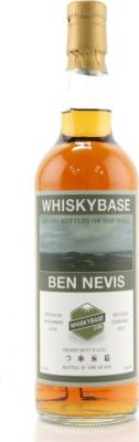Ben Nevis 1996 WB 60.000 bottles on the wall Sherry Butt #2121 50.6% 700ml