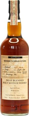 Williamson 2010 OXH Spirit Medicine Oloroso Hogshead Bessie's Drug Store 56.5% 700ml