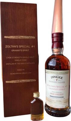 Dingle Zoltan's Special #1 Granny's Spirit Hungarian Virgin Oak Cask 60.4% 700ml